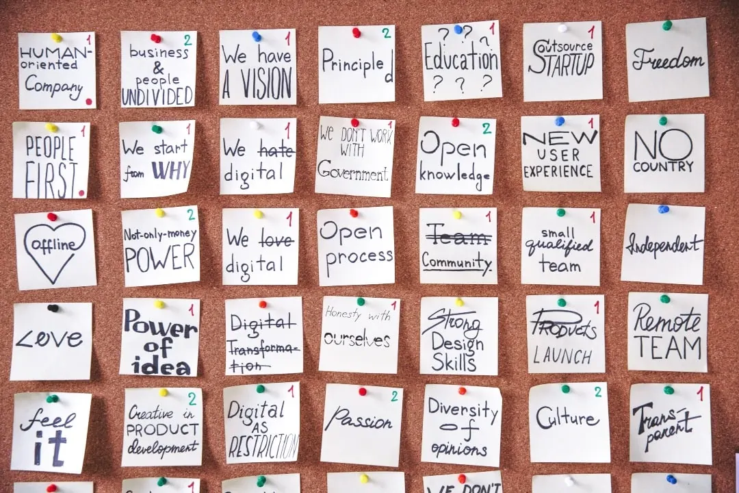 goals board example