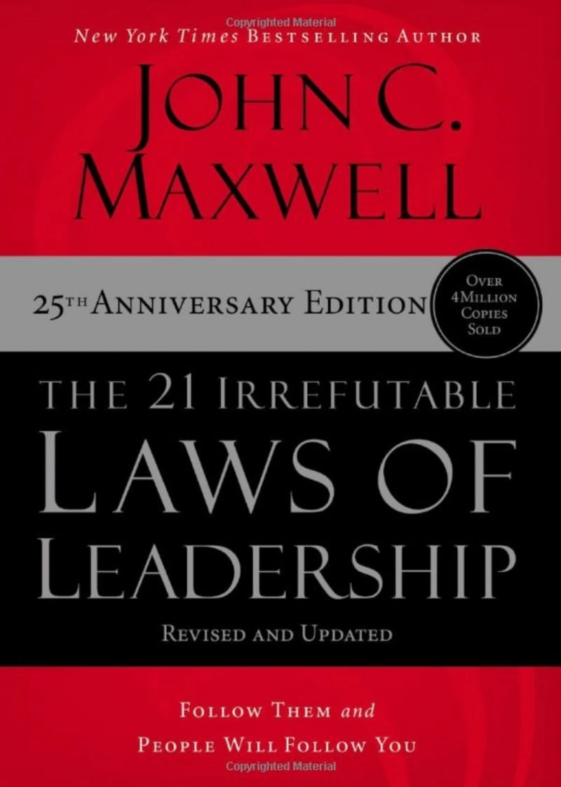 the 21 irrefutable laws of leadership by john c maxwell book cover